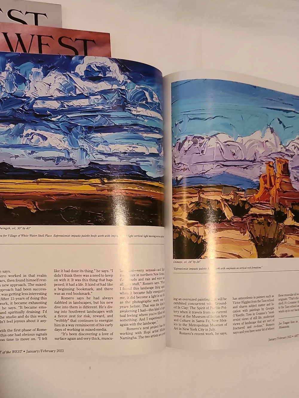Art Of The West 3 Issues Beautiful Art & Stories Magazine Nov Sept 2022 Jan 2023